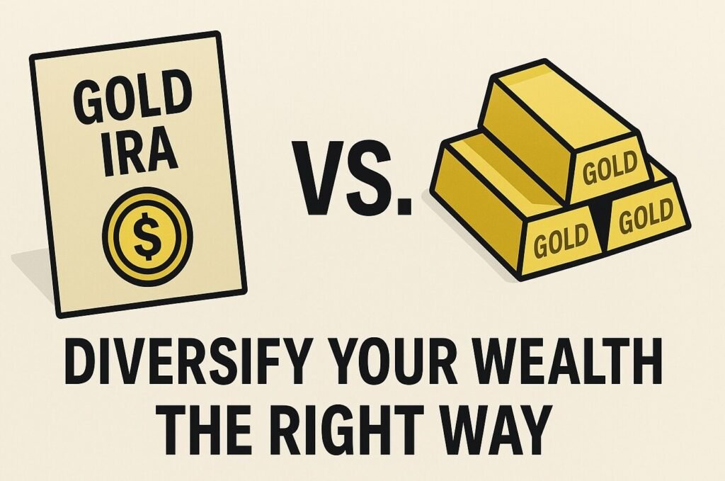Gold IRA vs. Physical Gold: Diversity your wealth in the correct way